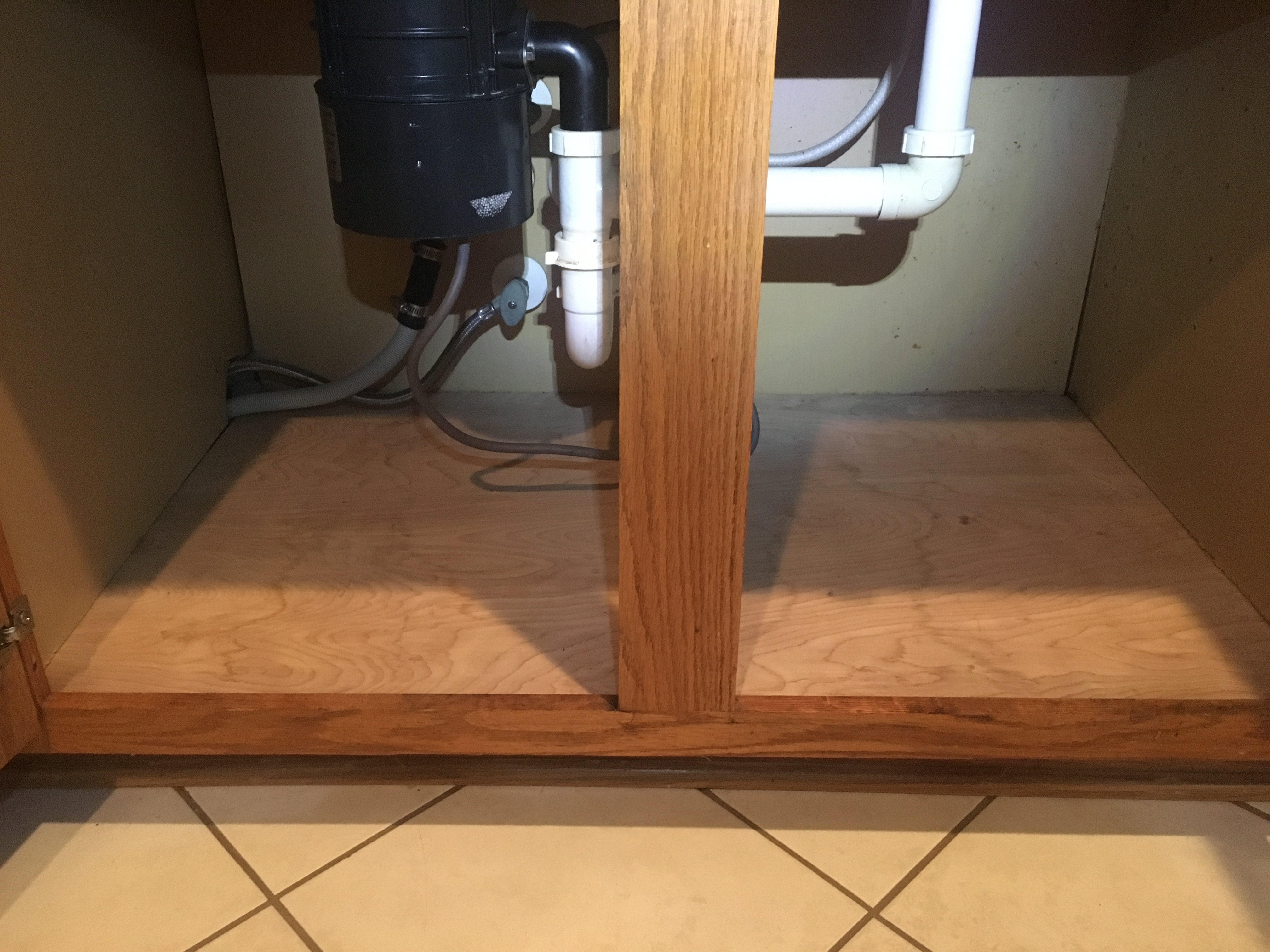 Sink Cabinet Shelf Repair